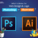 adobe illustrator vs photoshop logo design